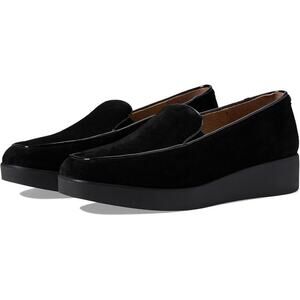 New Gira NYDJ Women's Platform Loafers , 9.5 Black